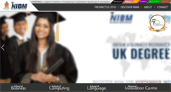 Desktop Screenshot of nibm.lk